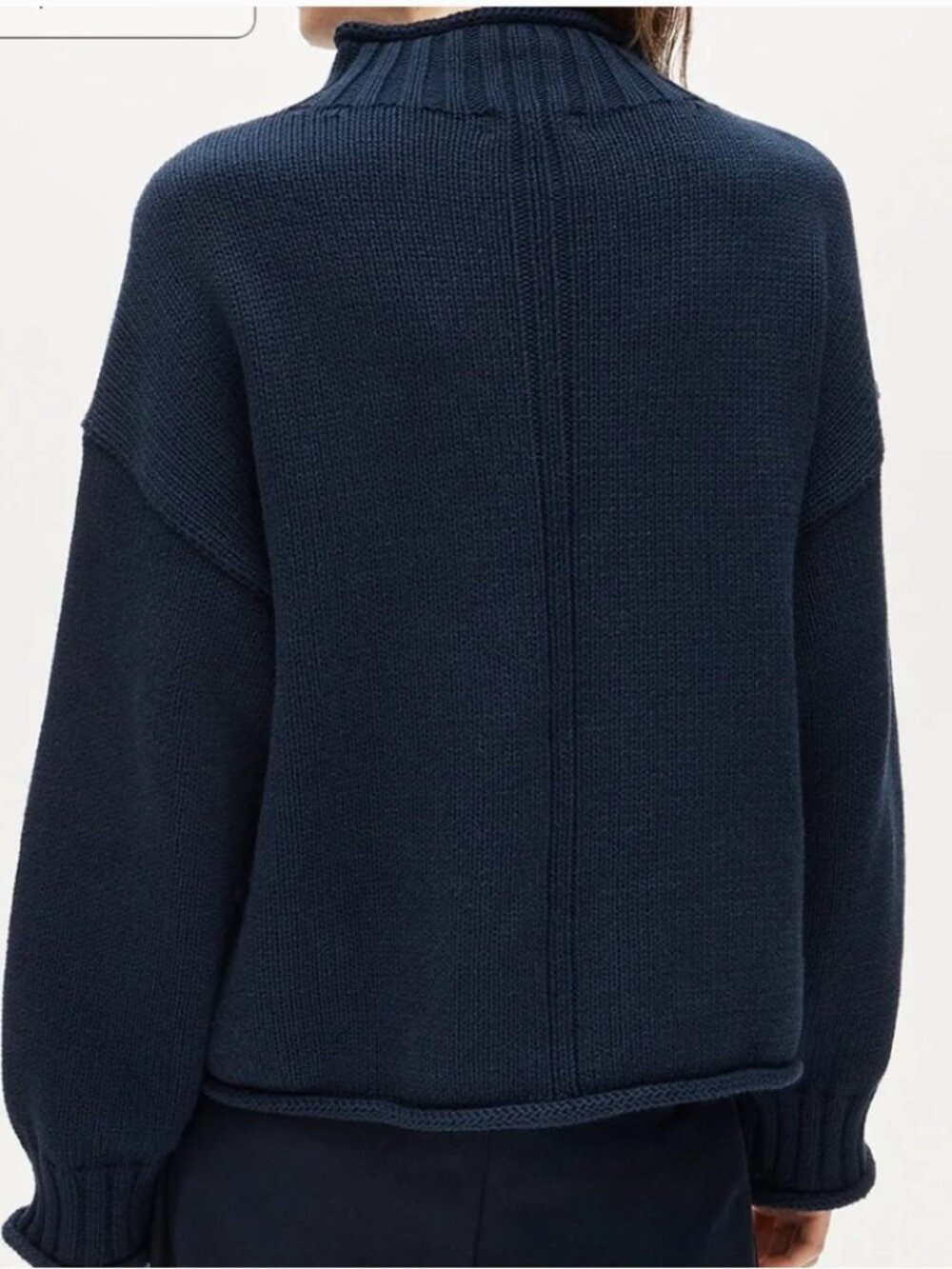J crew 2025 Rollneck™ sweater navy blue - Picture 3 of 5